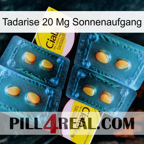 Tadarise 20 Mg Sunrise cialis5